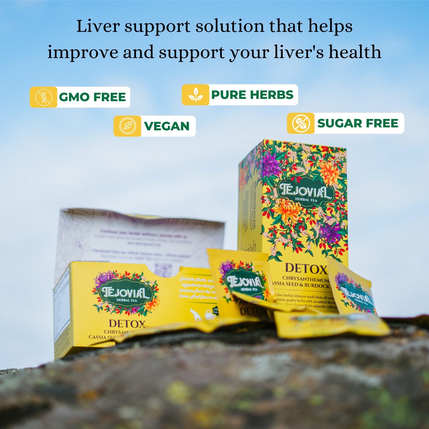 Tejovial Chrysanthemum Cassia Seed liver detox tea