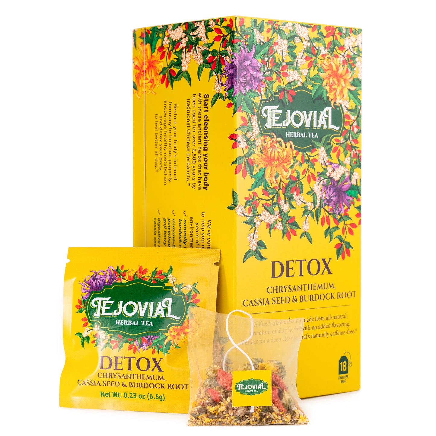 Tejovial Chrysanthemum Cassia Seed liver detox tea